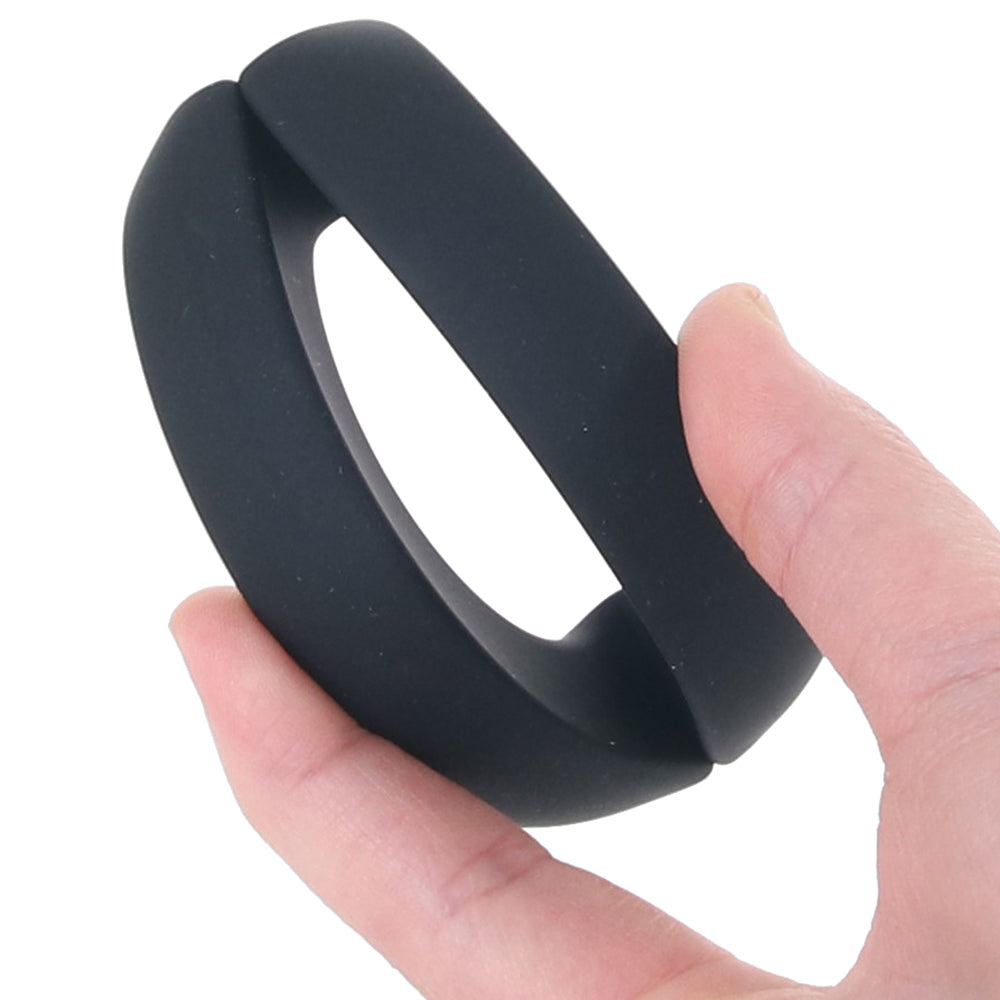 The Paradox 50mm Silicone and Metal Cock Ring Cock Rings