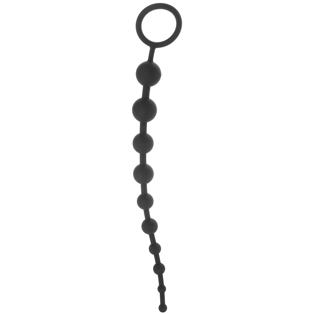 Anal Adventures Platinum Silicone Anal Beads Anal Sex Toys > Anal Beads