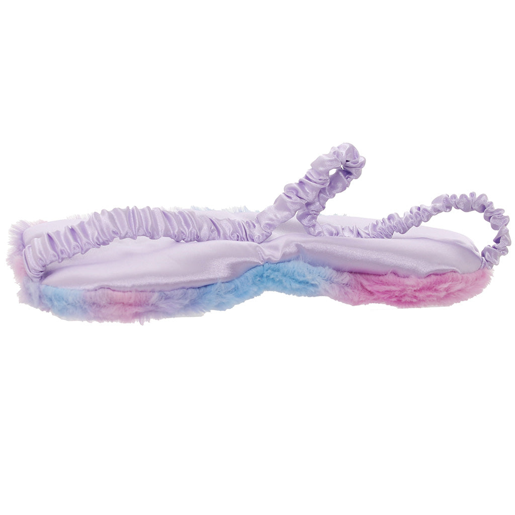 Ouch! Fluffy Blindfold in Multi-Colour Bondage and Fetish > Pleasure Masks and Dress Up Play