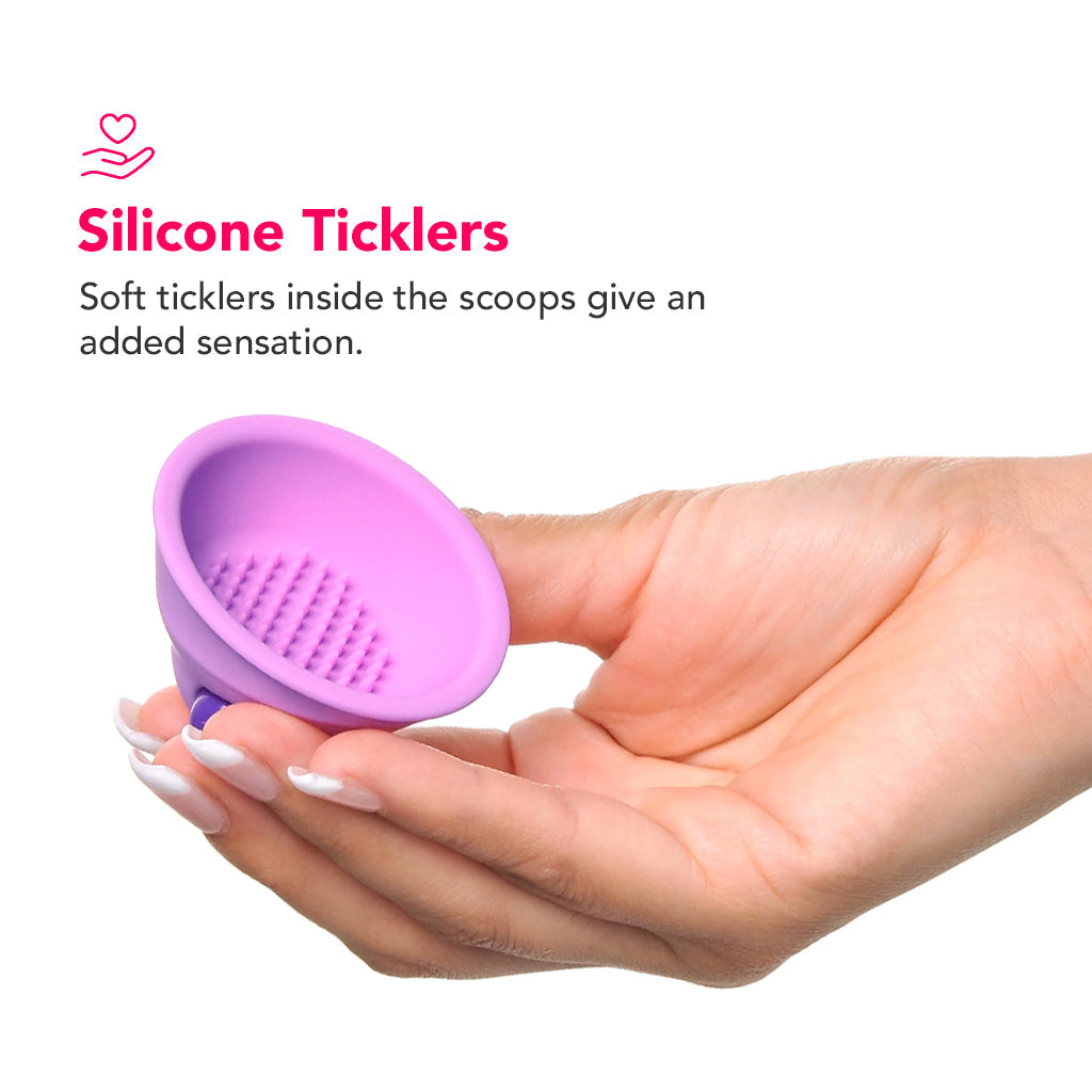 Fantasy For Her Vibrating Nipple Suck-Hers in Purple Bondage and Fetish > Nipple Stimulators & Clamps