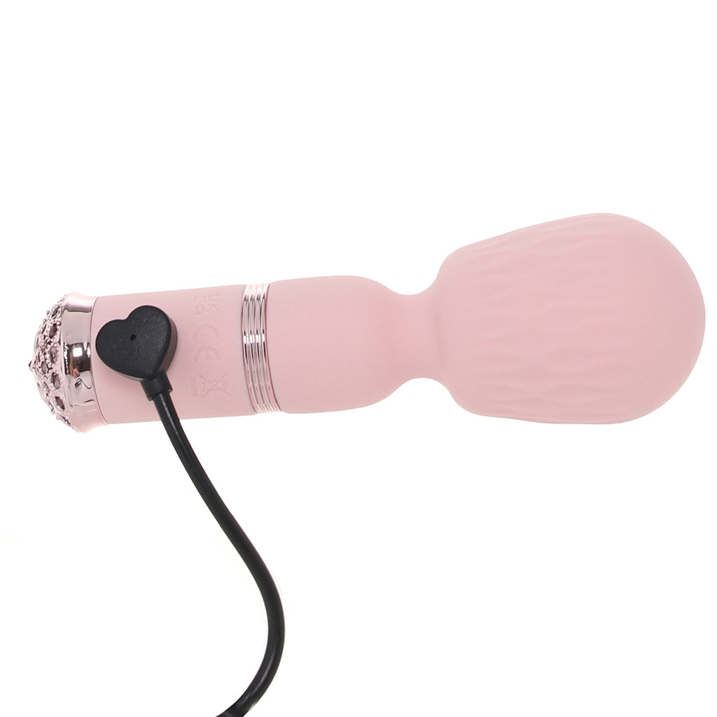 Loveline Velour Mini Wand Vibe Vibrators > Wands