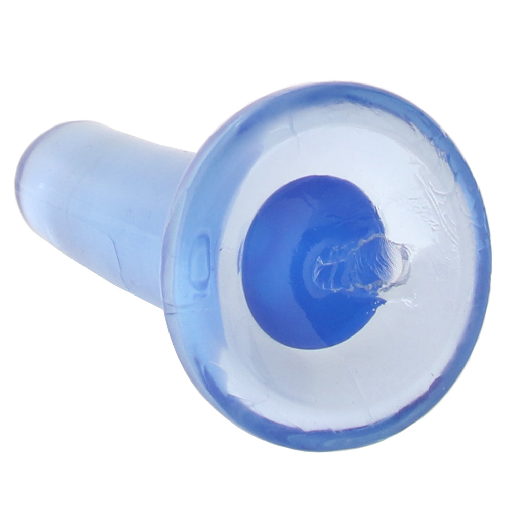 RealRock 5 Inch Straight Dildo in Blue Dildo Sex Toys > Anal Dildos