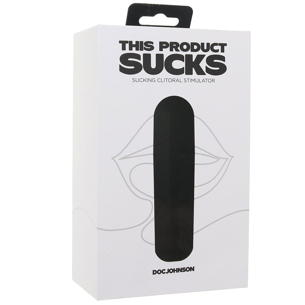 This Product Sucks Sucking Clitoral Stimulator in Black Vibrators > Clitoral Suction & Stimulation
