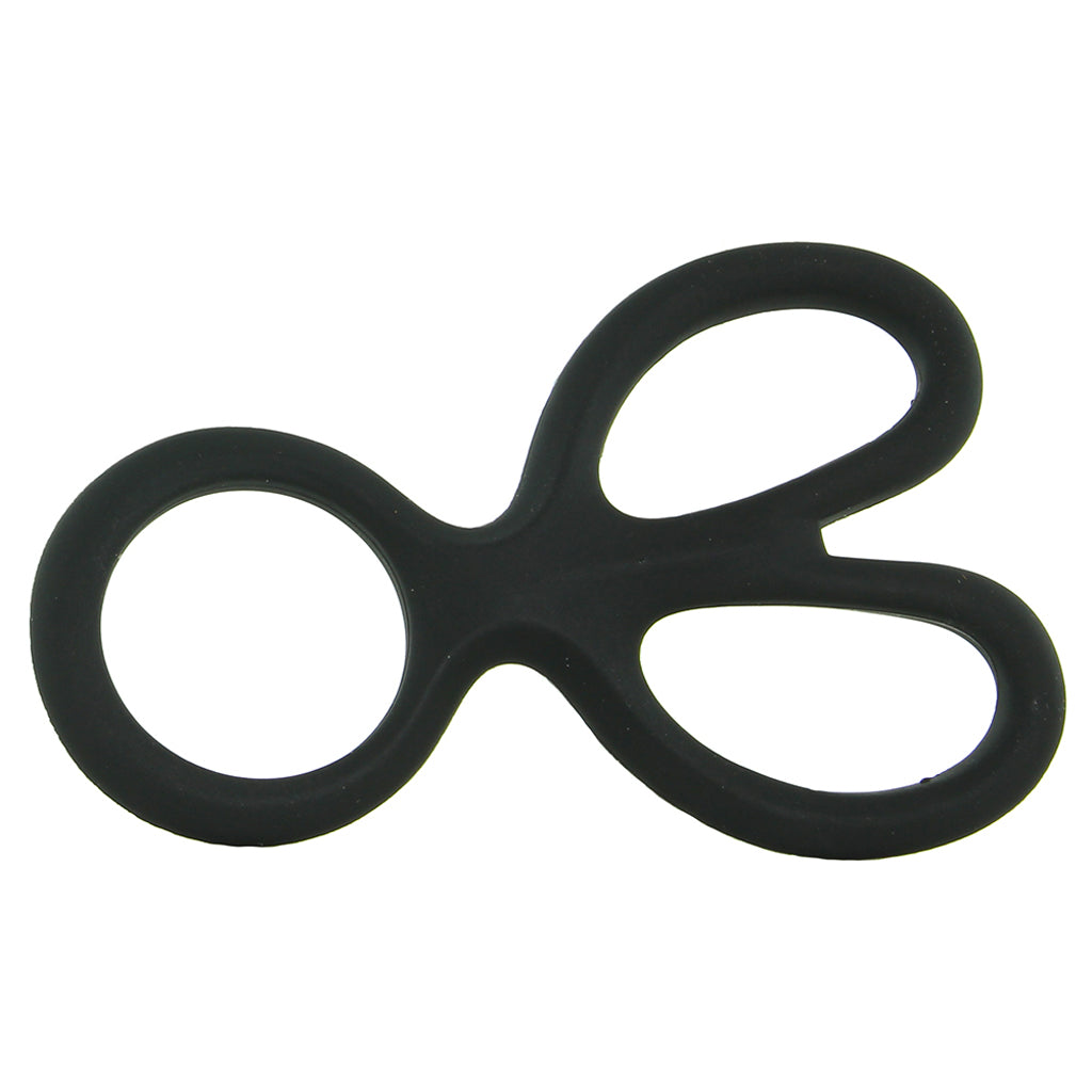 Silicone Ball Spreader in Black Bondage and Fetish > Cock and Ball Devices