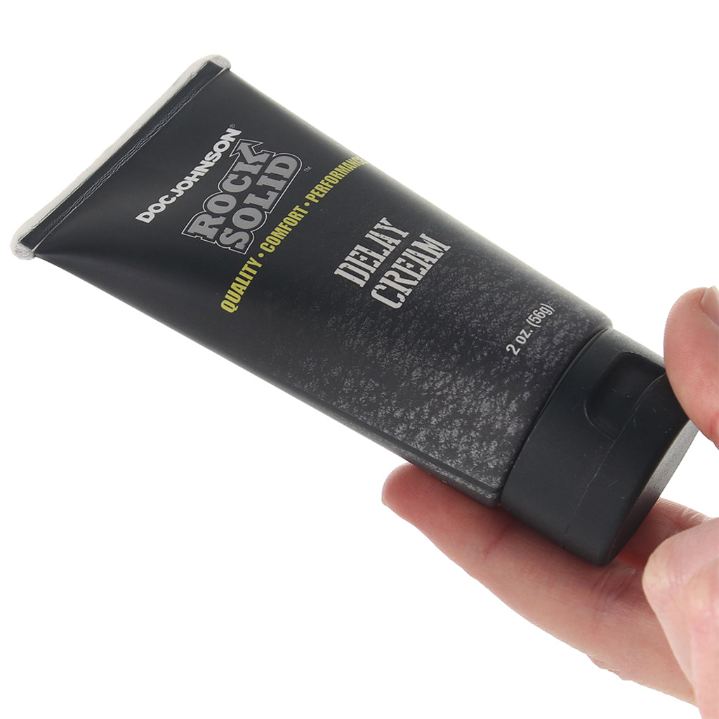 Rock Solid Delay Cream in 2oz Lubes and Lotions > Sexual Stimulants
