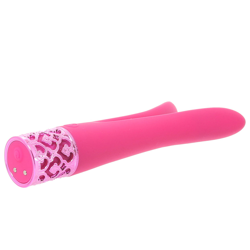 Royal Gems Dueling Queens Vibe in Pink Vibrators > Clitoral Stimulators