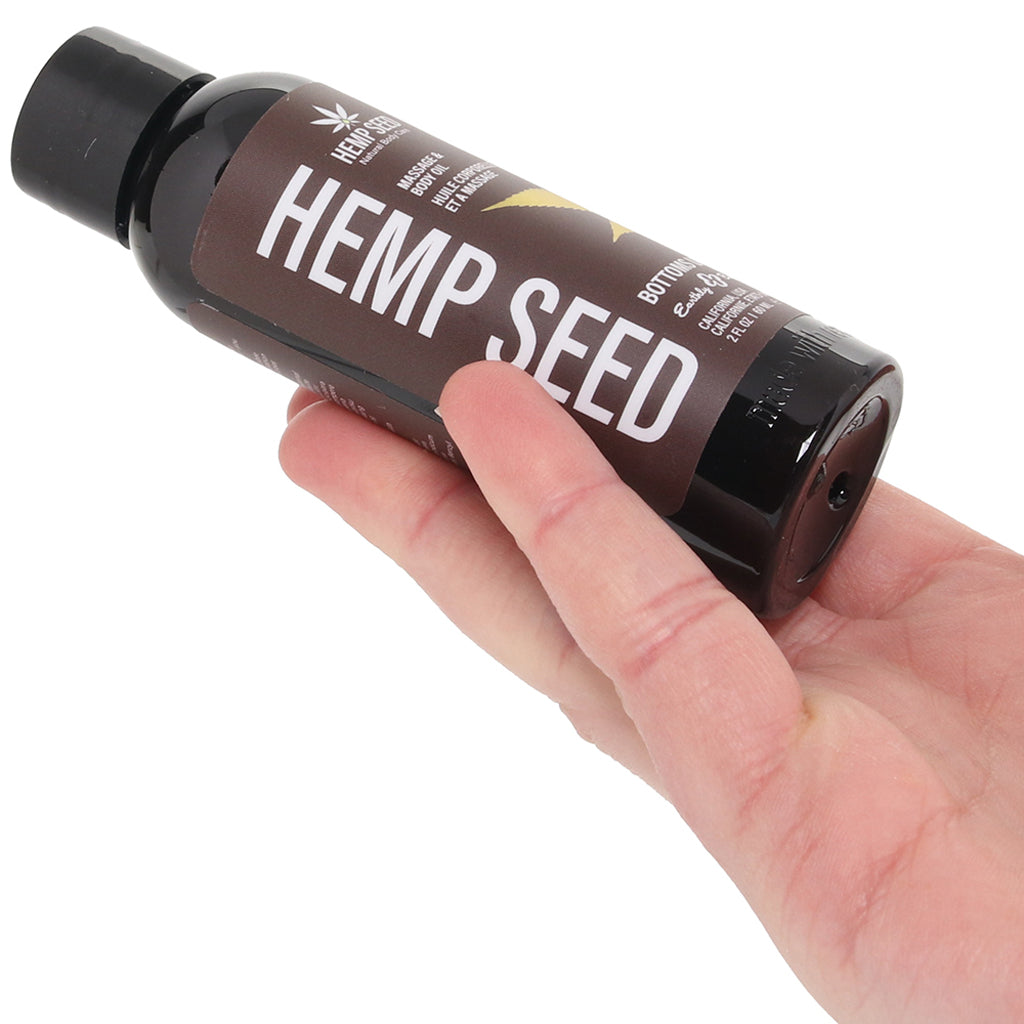 Hemp Seed Massage Oil Gift Set in 3 x 2oz/60ml Lubes and Lotions > Erotic Massage Oils