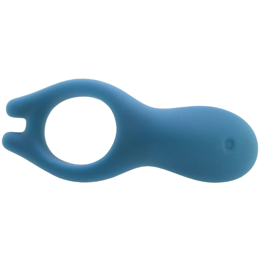 iRing Vibrating Silicone Cock Ring in Marine Blue Cock Rings