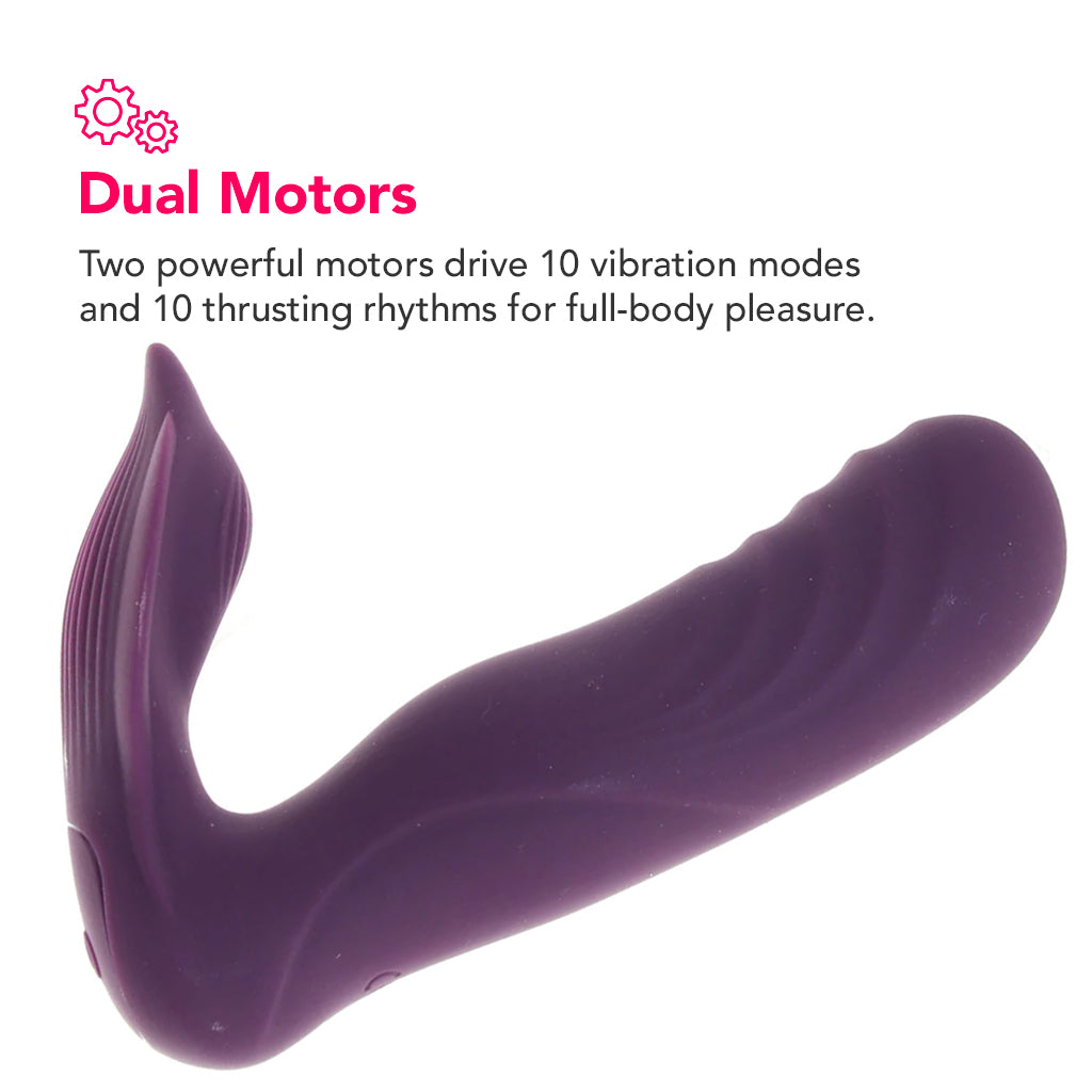 Gender X Velvet Hammer Remote Wearable Vibe Vibrators > Wearable & Panty Vibrators