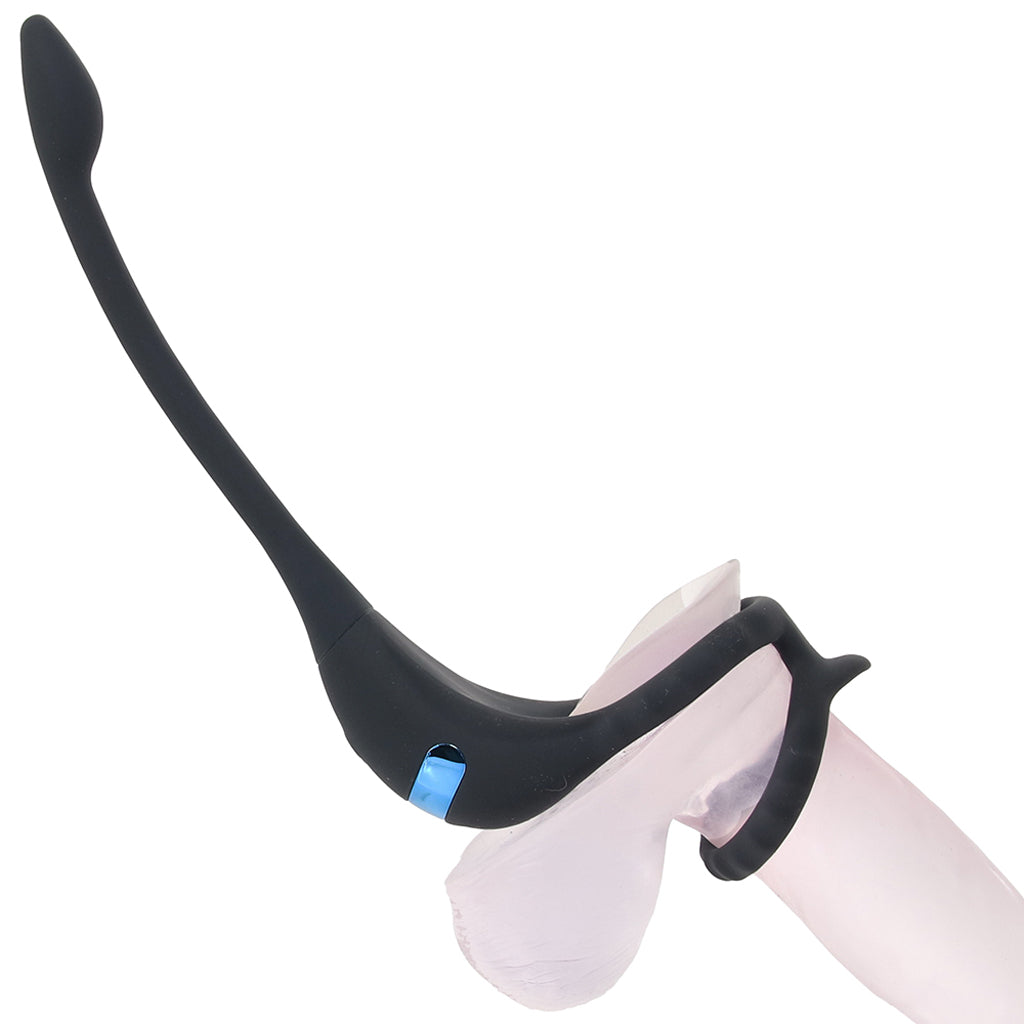 Trinity Men Vibrating C-Ring & Anal Stimulator Cock Rings