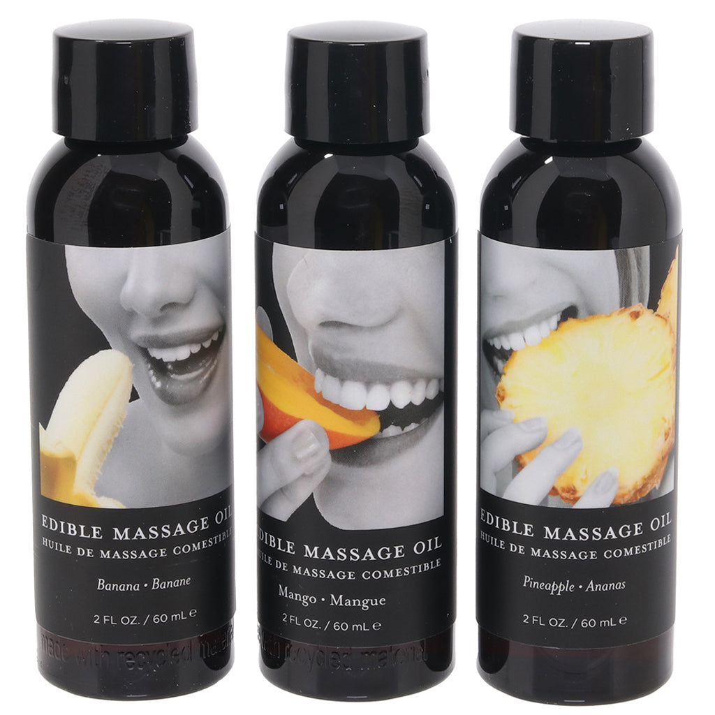 Edible Massage Oil Gift Set in Tropical Sensual Love > Massage