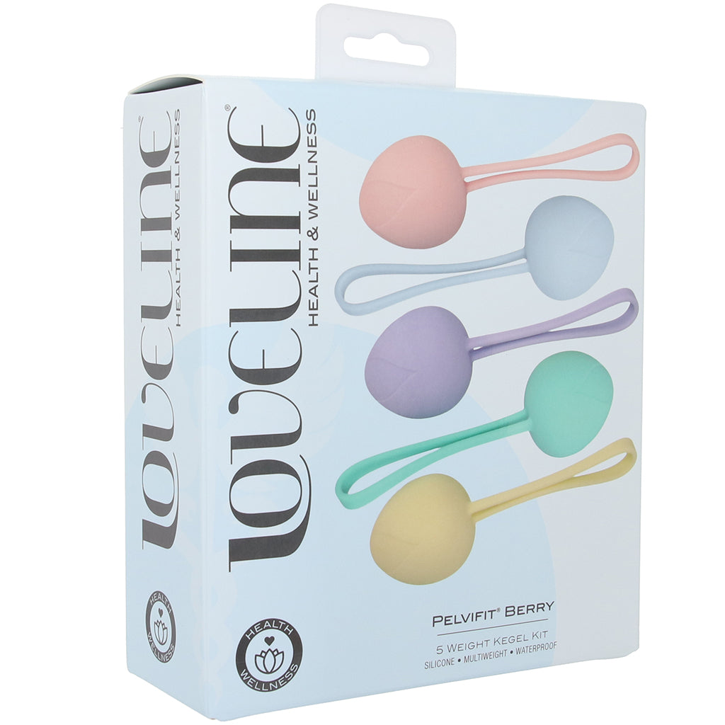 Loveline Pelvifit Berry Kegel Kit Kegel, Ben Wa and Pelvic Health Tools