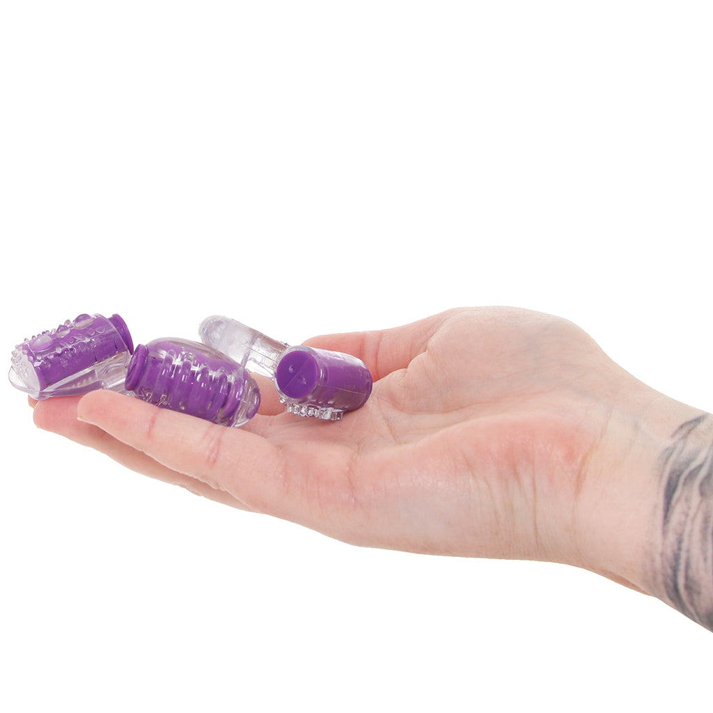 PinkCherry Master Trio Vibrating Rings Set Cock Rings
