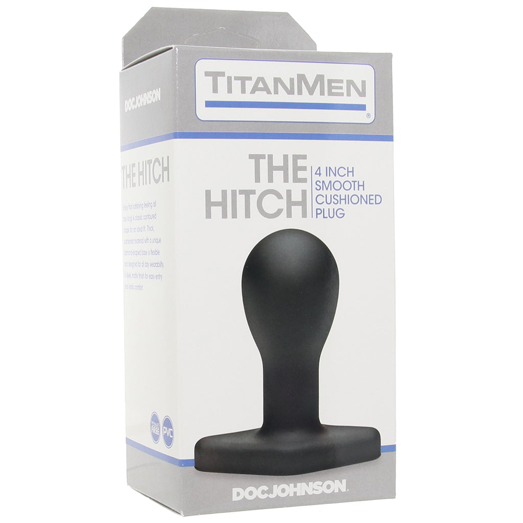 TitanMen The Hitch Plug in Black Anal Sex Toys > Butt Plugs