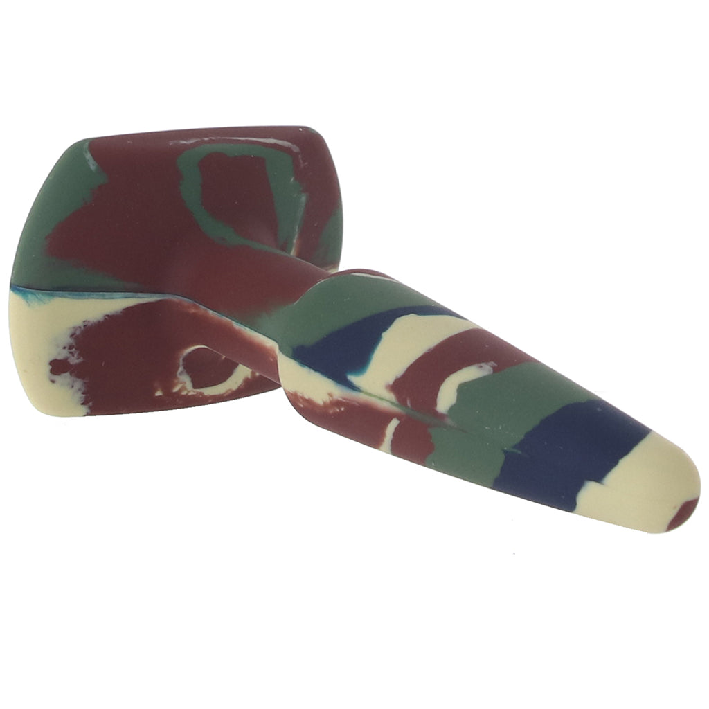 A-Play Groovy 4 Inch Anal Plug in Camo Anal Sex Toys > Butt Plugs