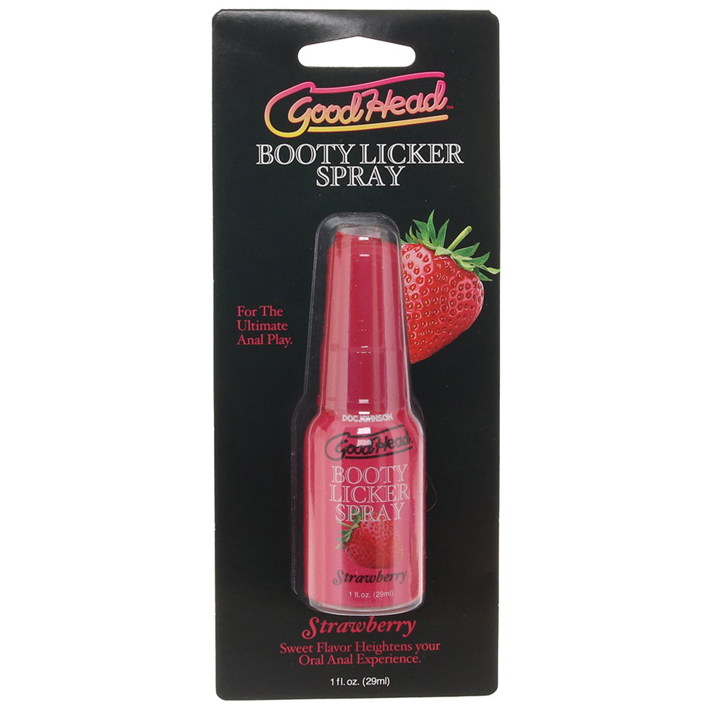 GoodHead Booty Licker Spray 1fl.oz/29ml in Strawberry Lubes and Lotions > Flavored Sex Lubes