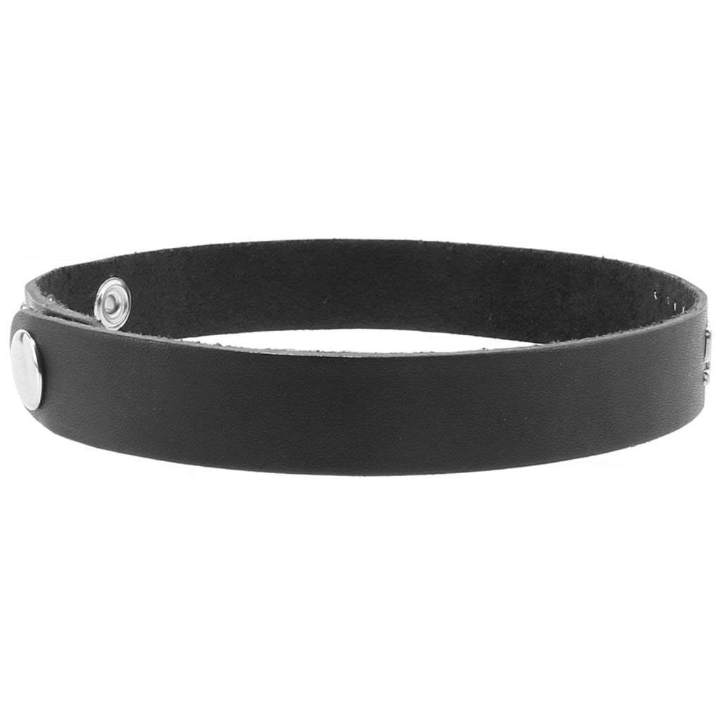 Slut Leather Word Band Collar Bondage and Fetish > Leashes and Collars