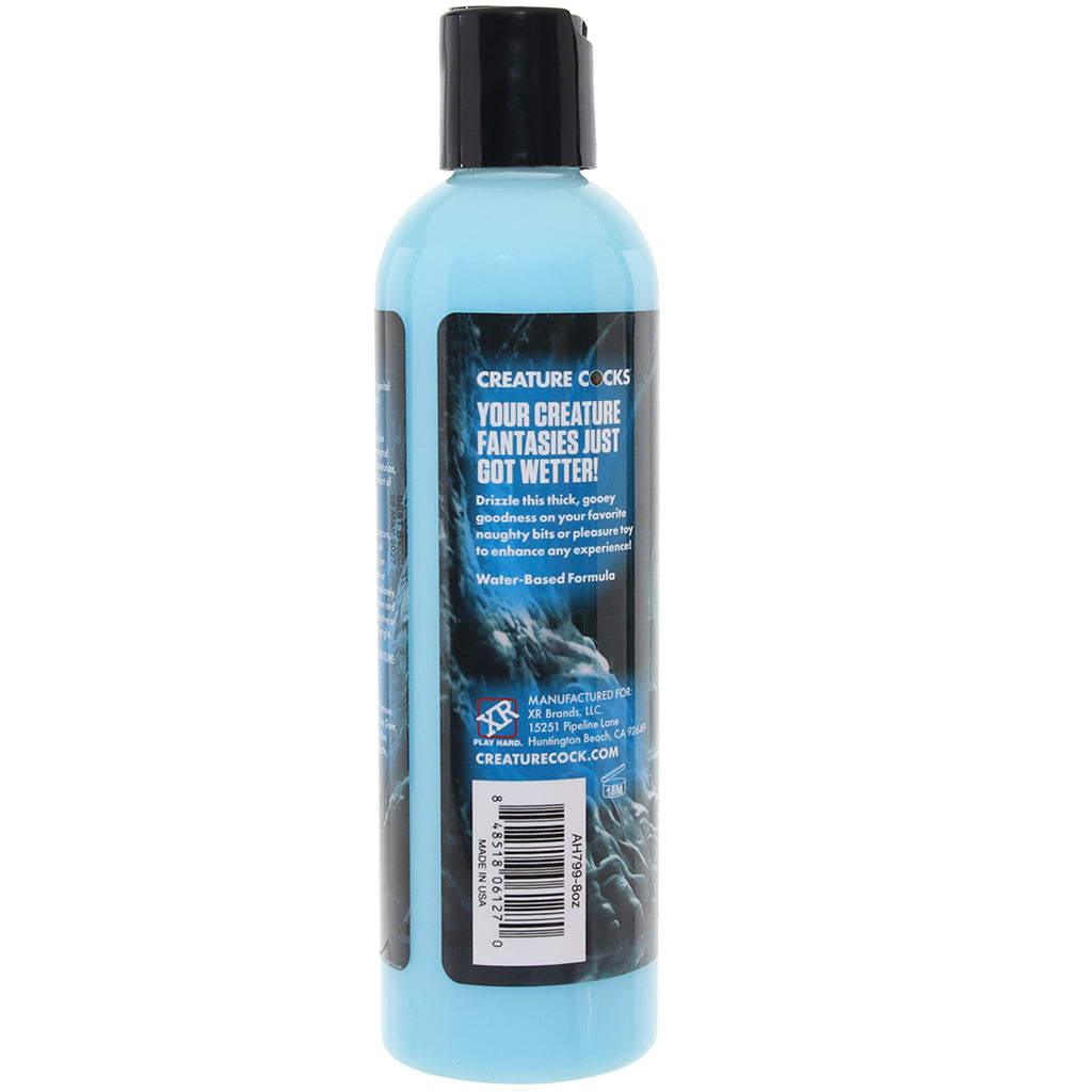 Creature Cum Water-Based Blue Lube in 8oz/237ml Shop by Brand > Creature Cocks