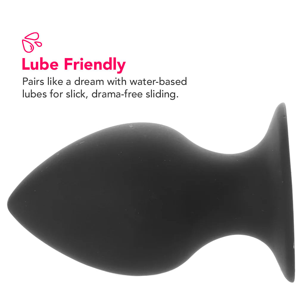 Anal Adventures Platinum Large Stout Plug Anal Sex Toys > Butt Plugs