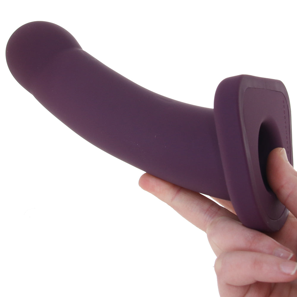 Banx 8 Inch Hollow Silicone Dildo in Plum Dildo Sex Toys > G-Spot Dildos