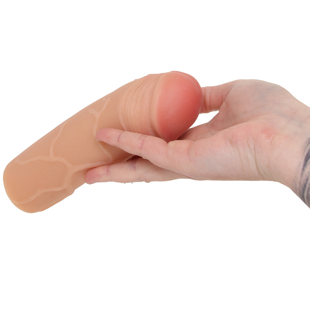 Mega 1 Inch Fanta Flesh Extension in White Male Enhancement > Extenders and Sleeves