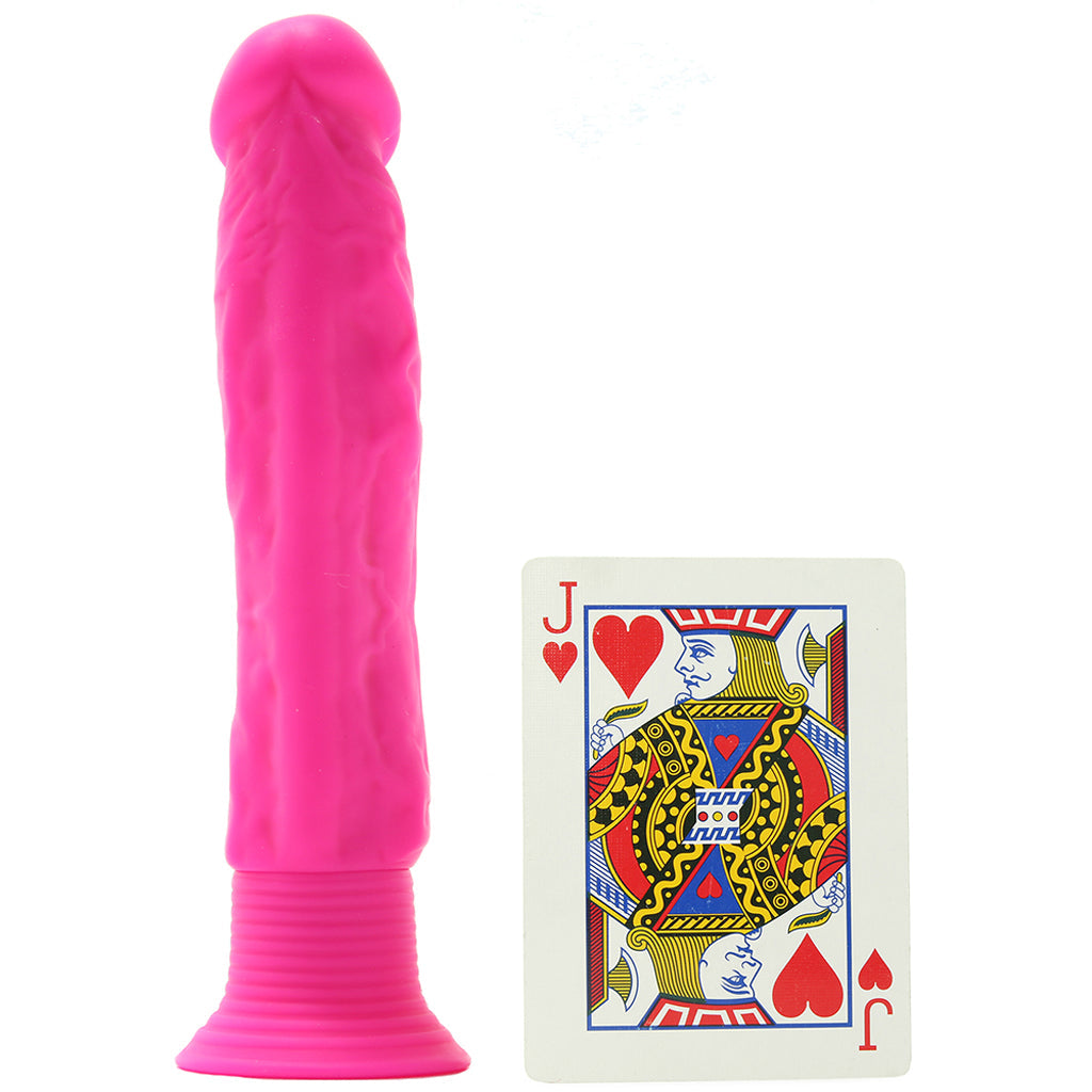 Neon Silicone Wall Banger Vibe in Pink Vibrators > Realistic Vibrator Dildos