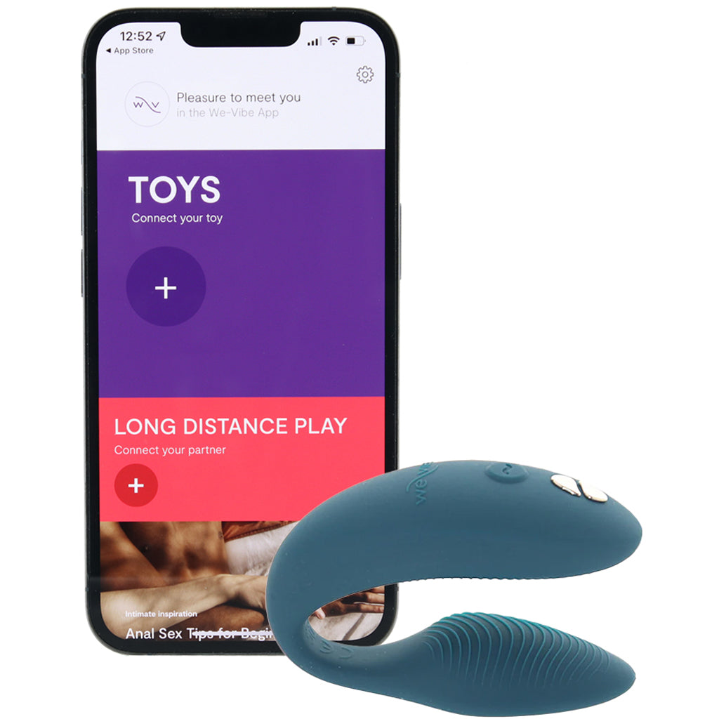 We-Vibe Sync 2 Couple's Vibe in Velvet Green Vibrators > G-Spot Vibrators