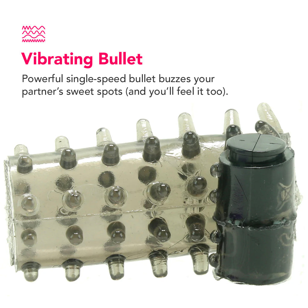 One Night Stand Our Pleasure Vibrating Sleeve Cock Rings