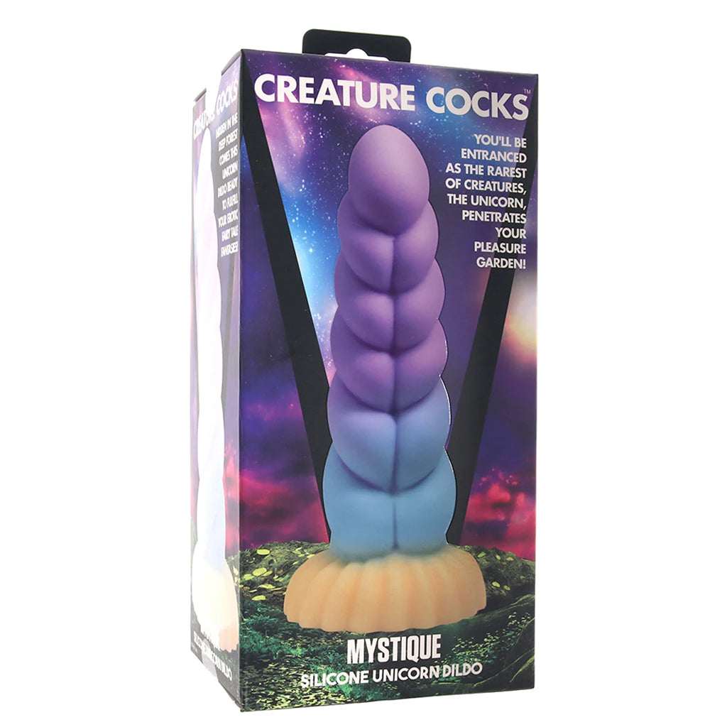 Creature Cocks Mystique Unicorn Silicone Dildo Dildo Sex Toys > Non-Phallic Dildos
