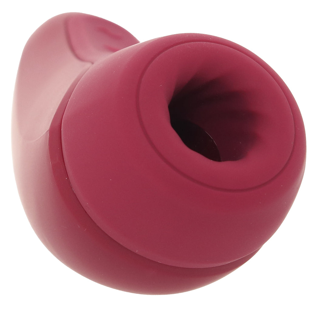 Satisfyer Curvy 1+ Air Pulse Stimulator in Rose Red Vibrators > Clitoral Stimulators