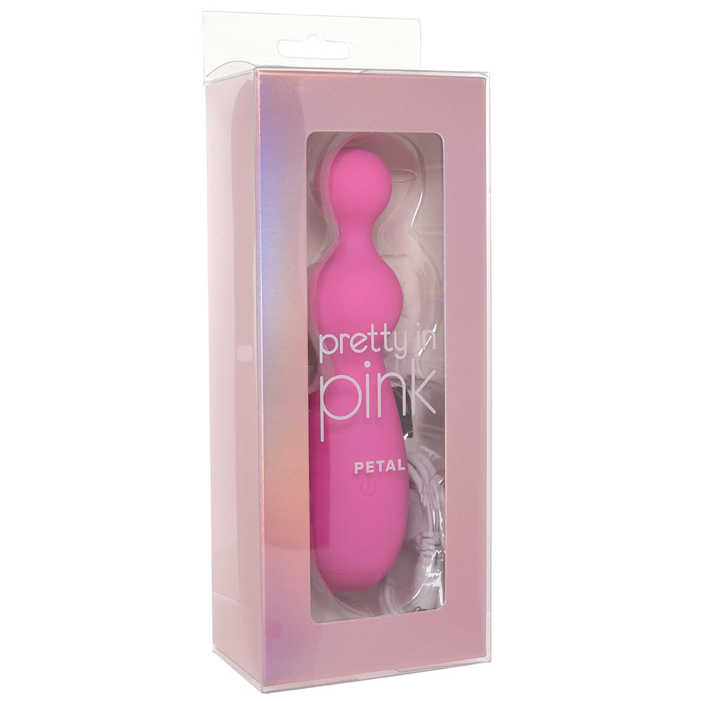 Pretty in Pink Petal Beaded Vibe Vibrators > Clitoral Stimulators