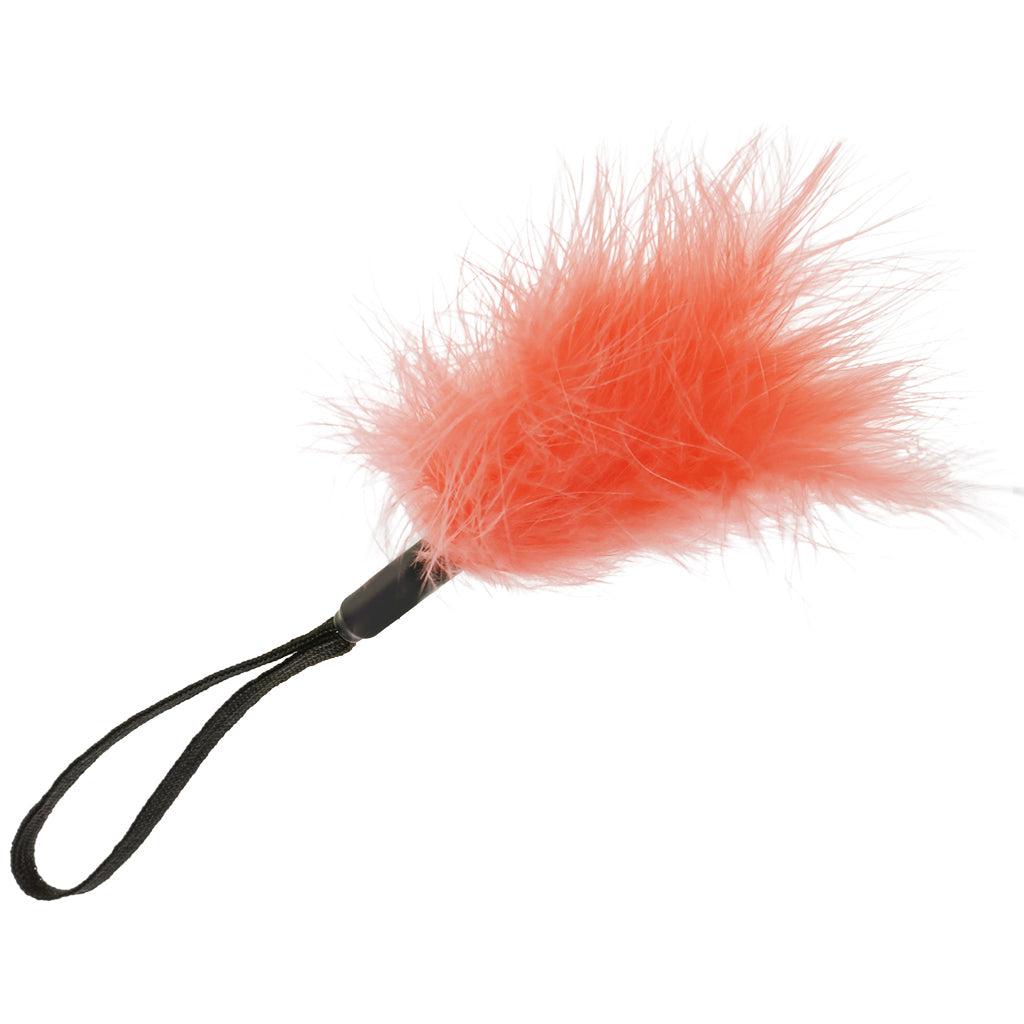 S&M Peaches 'n CreaMe Wrist Feather Ticker in Peach Sensual Love > Ticklers & Teasers