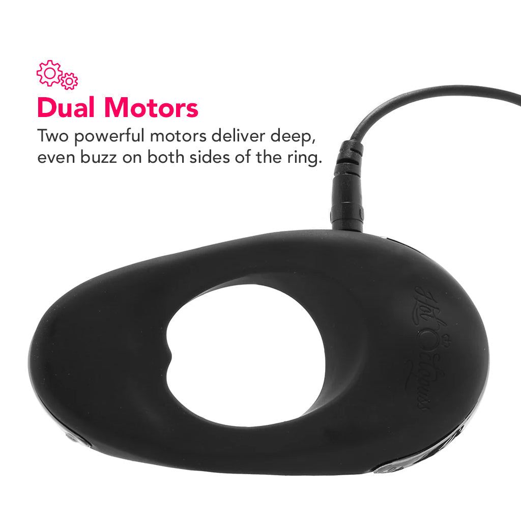 Atom Plus Vibrating Silicone Cock Ring