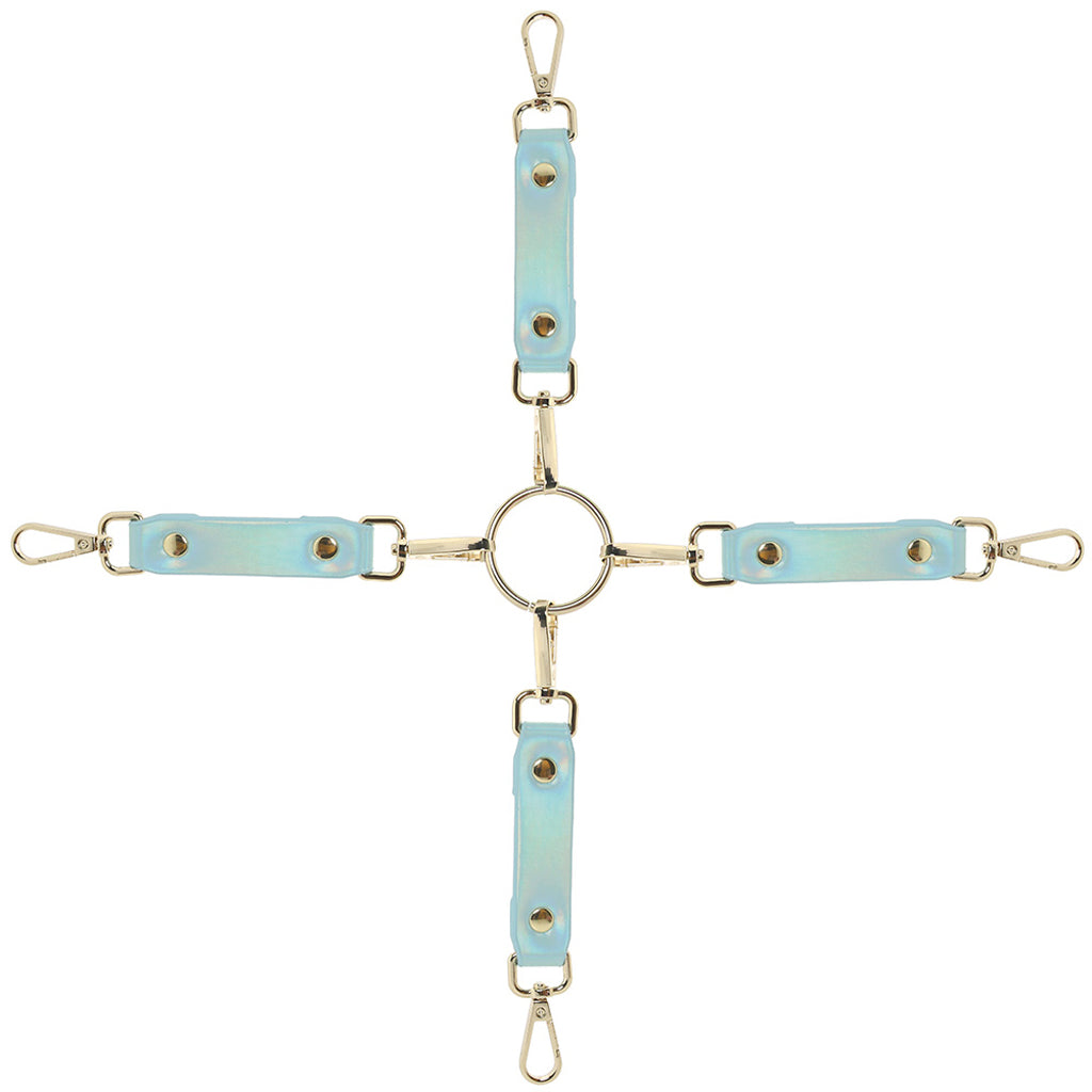 Ouch! Paris Collection Hogtie Connectors in Blue Bondage and Fetish > Restraints