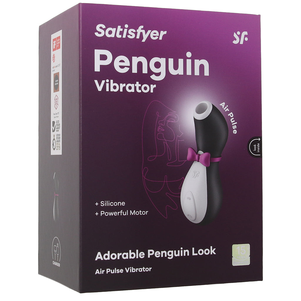 Satisfyer Penguin Air Pulse Stimulator Vibrators > Clitoral Stimulators