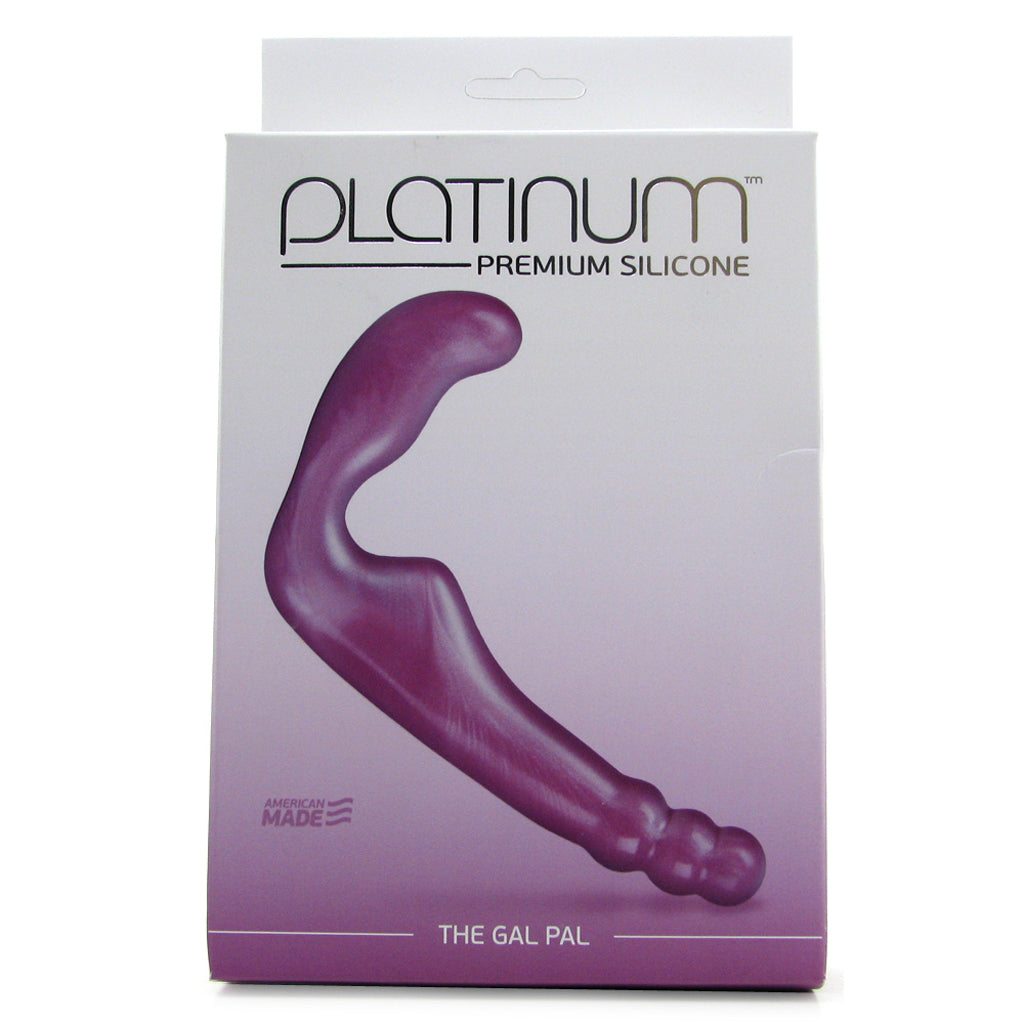 Platinum Silicone The Gal Pal in Purple Dildo Sex Toys > Silicone Dildos