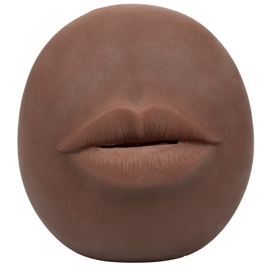 Stroke It Anatomical Mouth Stroker in Brown Male Masturbators > Mouth Masturbators & Strokers