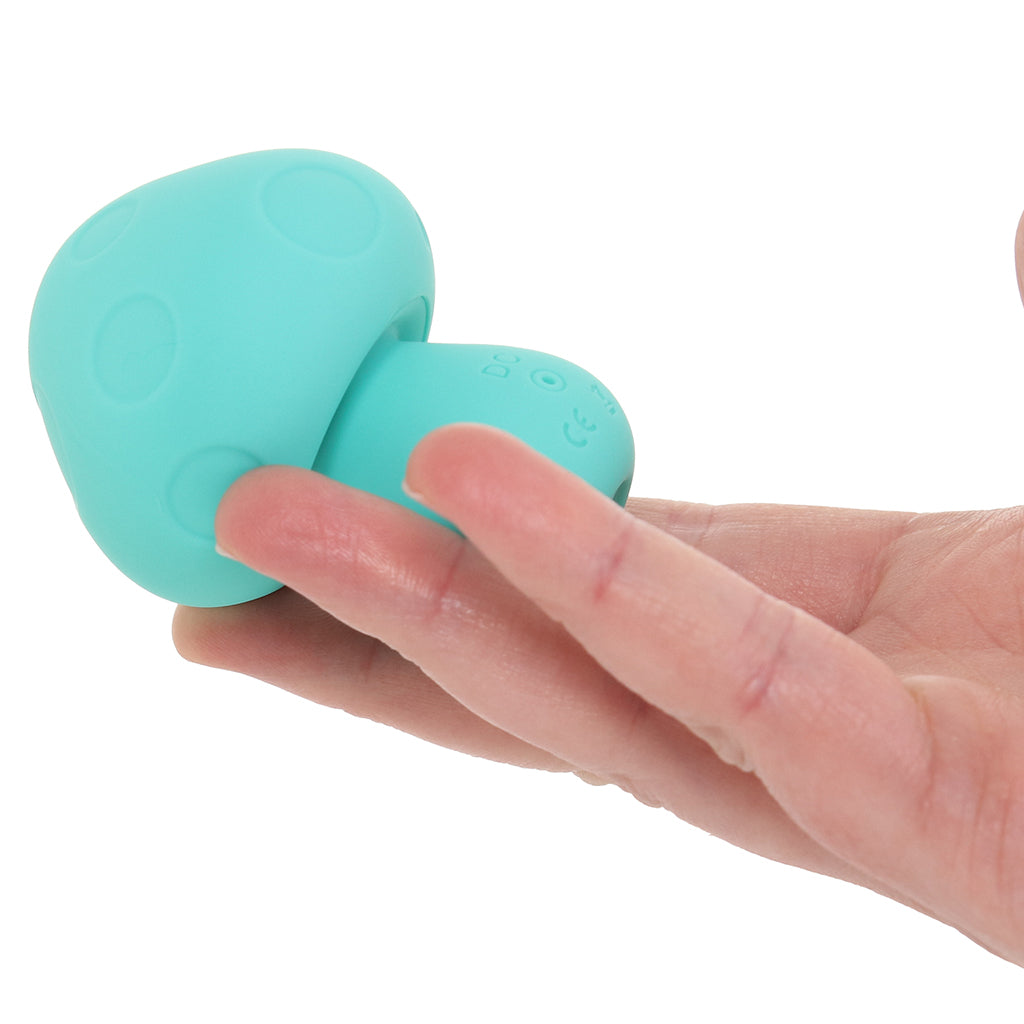 Mochi Silicone Mushroom Mini Vibe in Teal Vibrators > Clitoral Stimulators