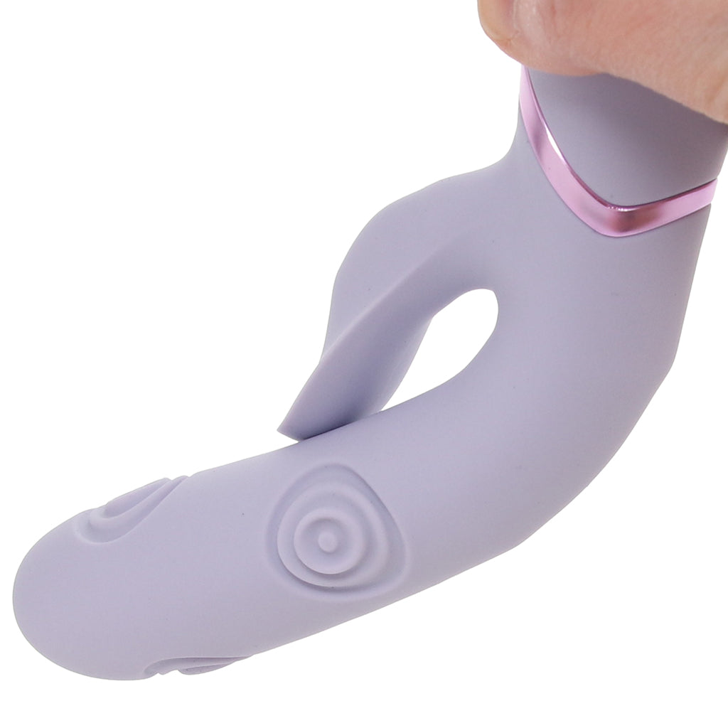 Dolce Vive Fronda Tapping Leaf Rabbit Vibe Vibrators > Rabbit Vibrators