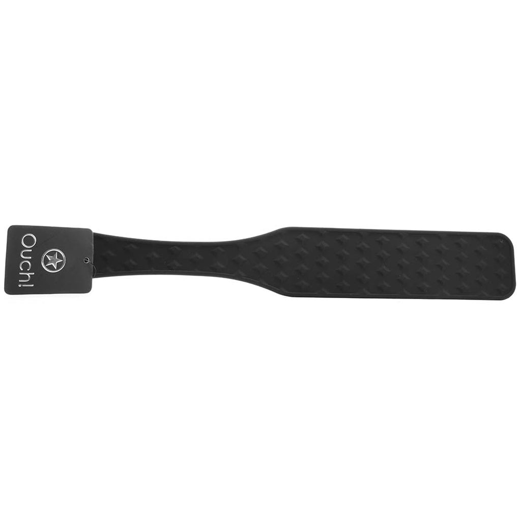 Ouch! Diamond Textured Silicone Paddle Bondage and Fetish > Whips and Crops