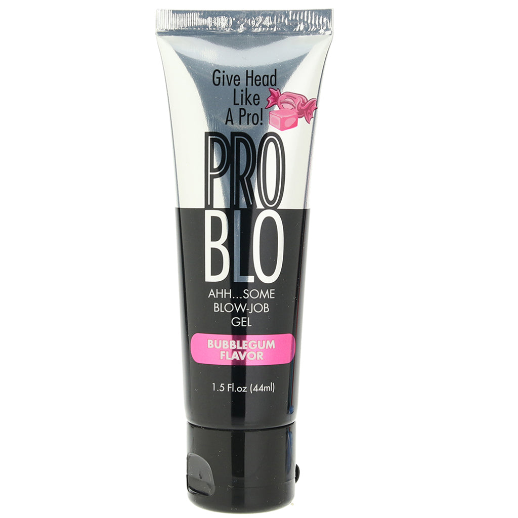 Pro Blo Flavored Oral Gel 1.5oz/44ml in Bubblegum Lubes and Lotions > Sexual Stimulants