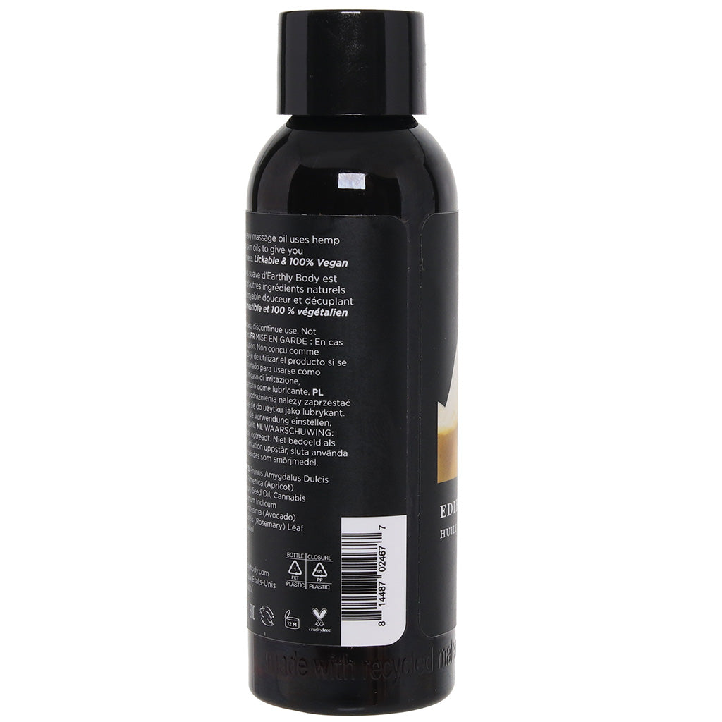 Edible Massage Oil 2oz/60ml in Banana Sensual Love > Massage