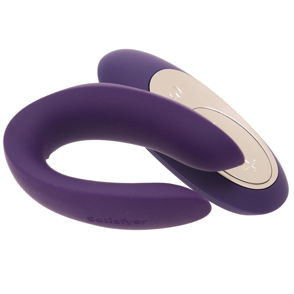 Satisfyer Double Plus Remote Partner Vibe Vibrators > Wearable & Panty Vibrators