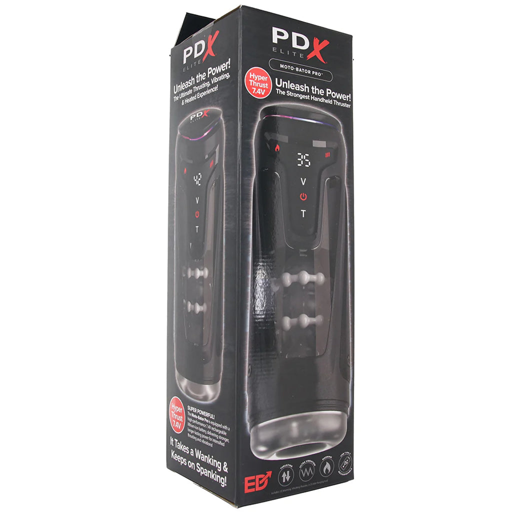 PDX Elite Moto-Bator Pro Thrusting Stroker Male Masturbators > Auto Strokers