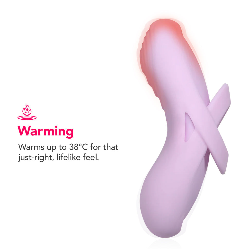 Echo 2 Flexible Panty and Finger Vibe in Pink Lilac