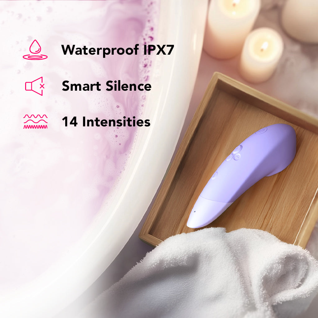 Womanizer Enhance Pleasure Air Vibe in Lilac Vibrators > Clitoral Suction & Stimulation