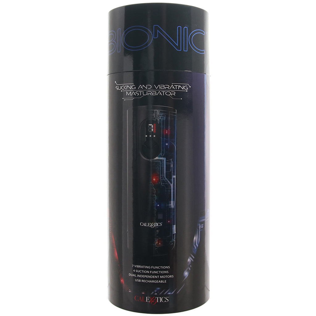 Bionic Sucking and Vibrating Masturbator Male Masturbators > Self-Contained Strokers