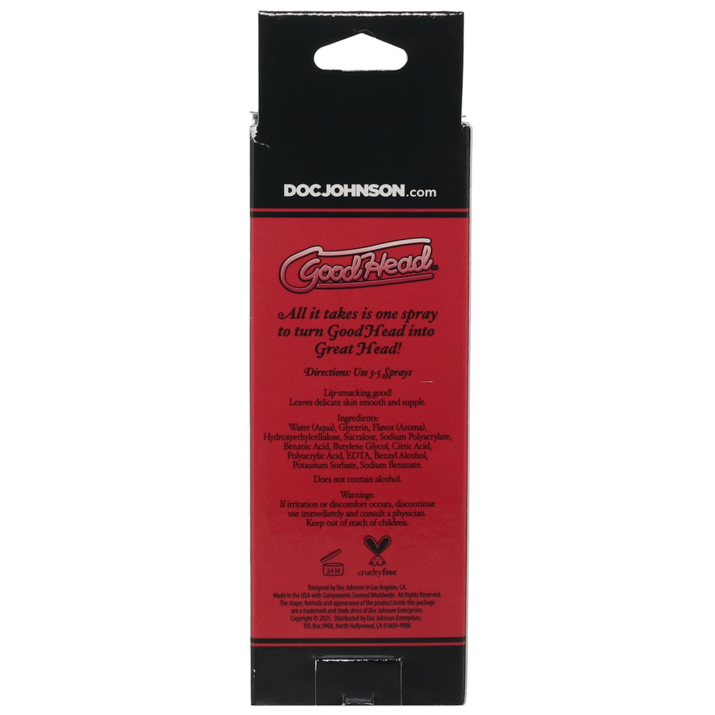GoodHead Juicy Mouth Spray 2oz/59ml in Sex on the Beach Lubes and Lotions > Flavored Sex Lubes