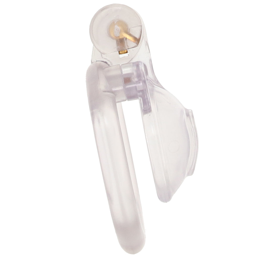 Blueline Acrylic See Thru Mini Cock Micro Chastity Cage Bondage and Fetish > Cock and Ball Devices