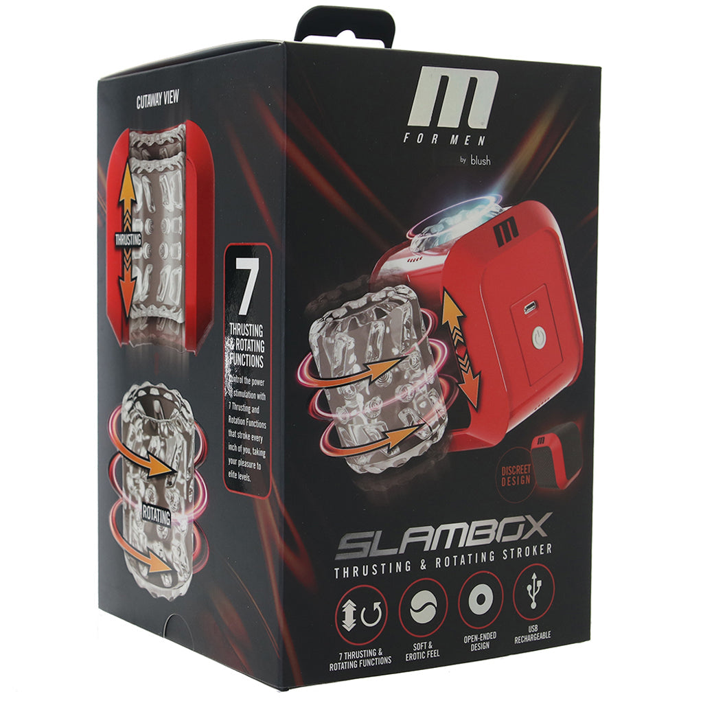 M for Men Slambox Rotating Auto Stroker Male Masturbators > Auto Strokers